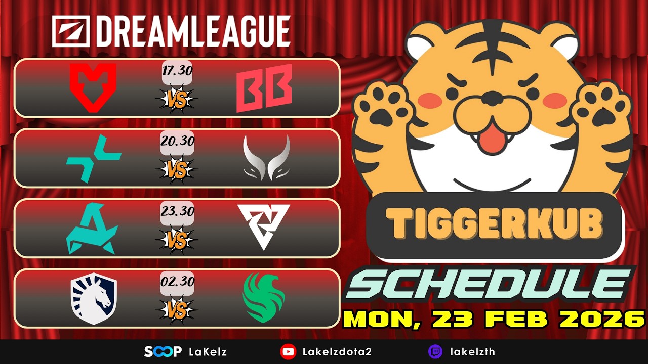 🔴LIVE 🏹[Feed] DreamLeague S28: Group Stage 2 - Day 3 (Bo3): !tipme โดเนทขึ้นจอ