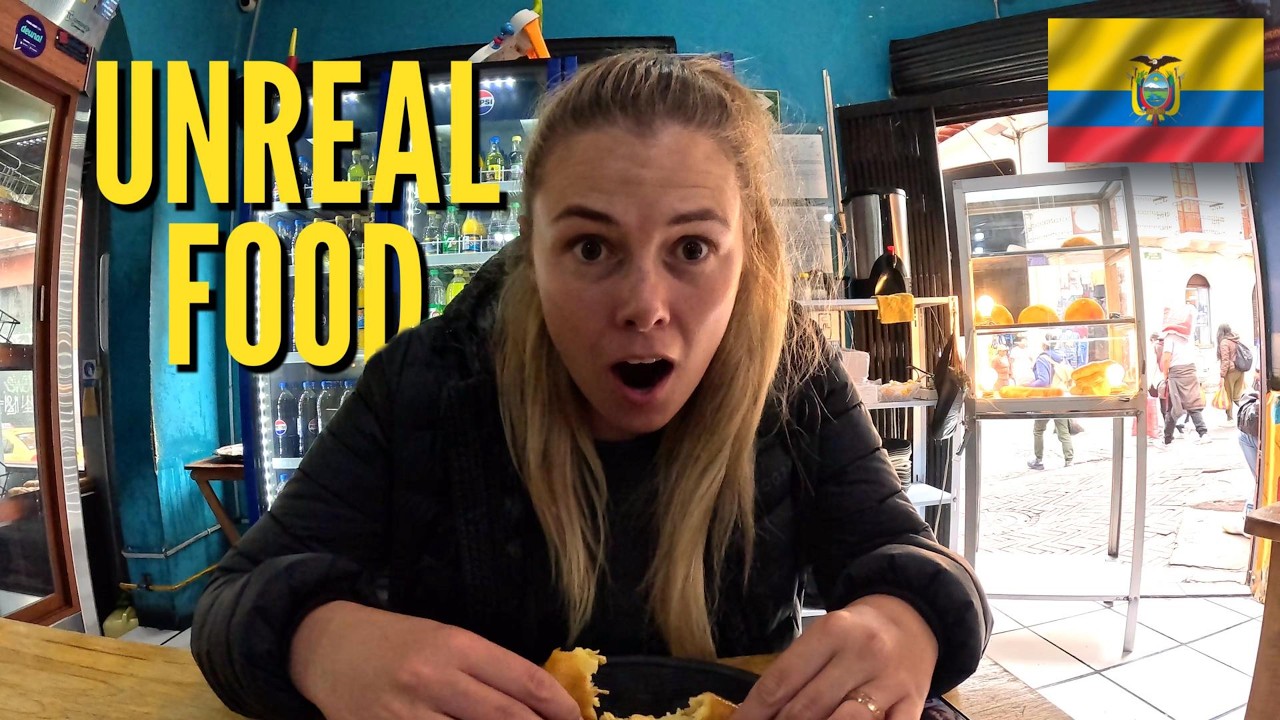 The ULTIMATE Street food Tour in Ecuador - This was UNEXPECTED!
