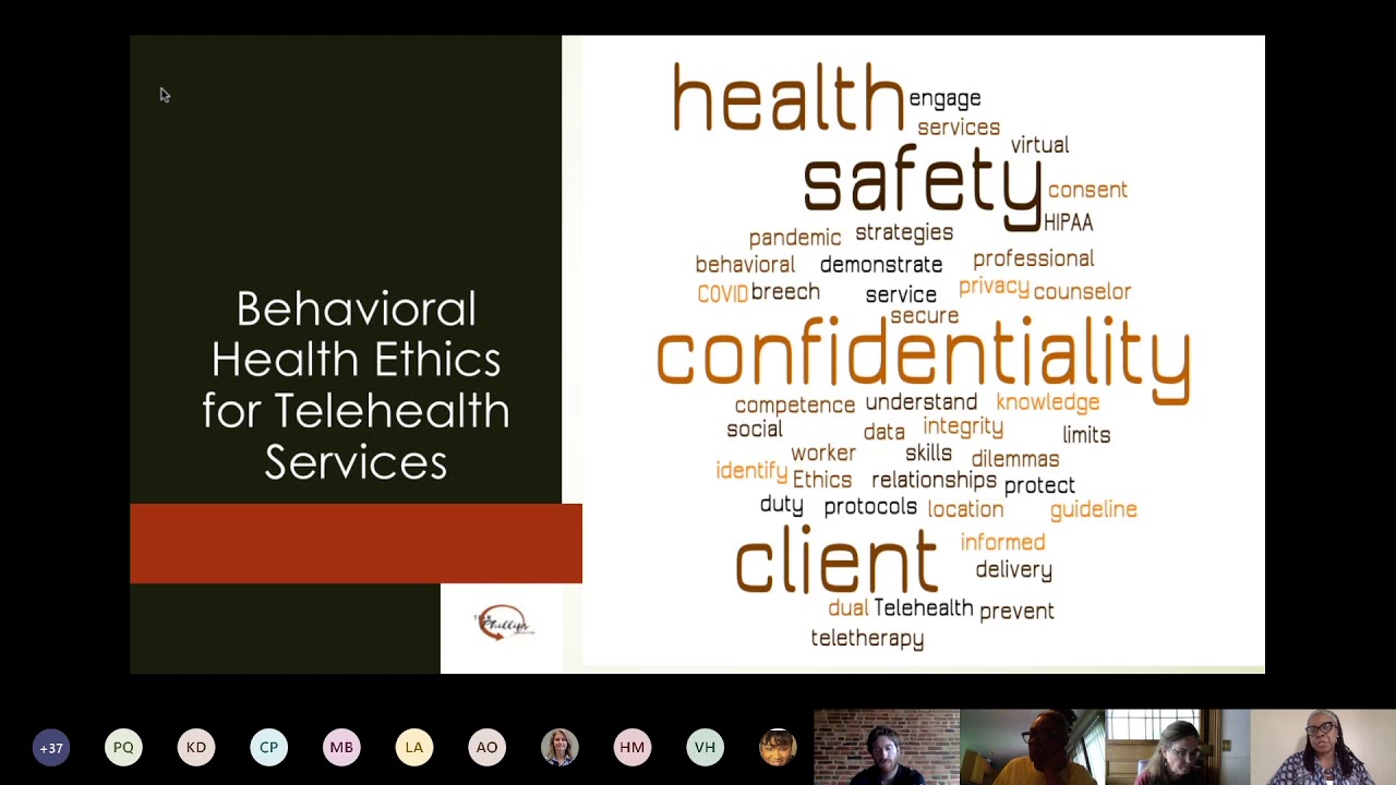 Ethics for Telehealth Services