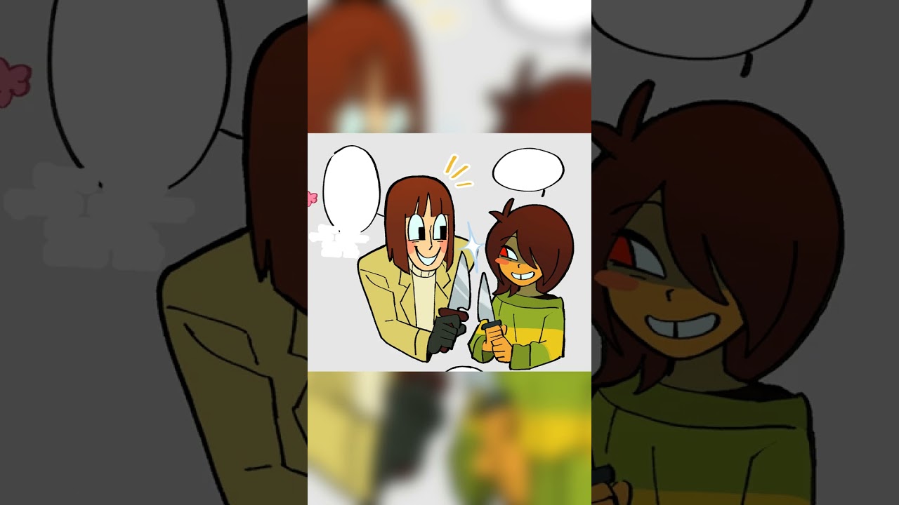 Крис встречает друзей Азриэля #deltarune #fyp #gaming