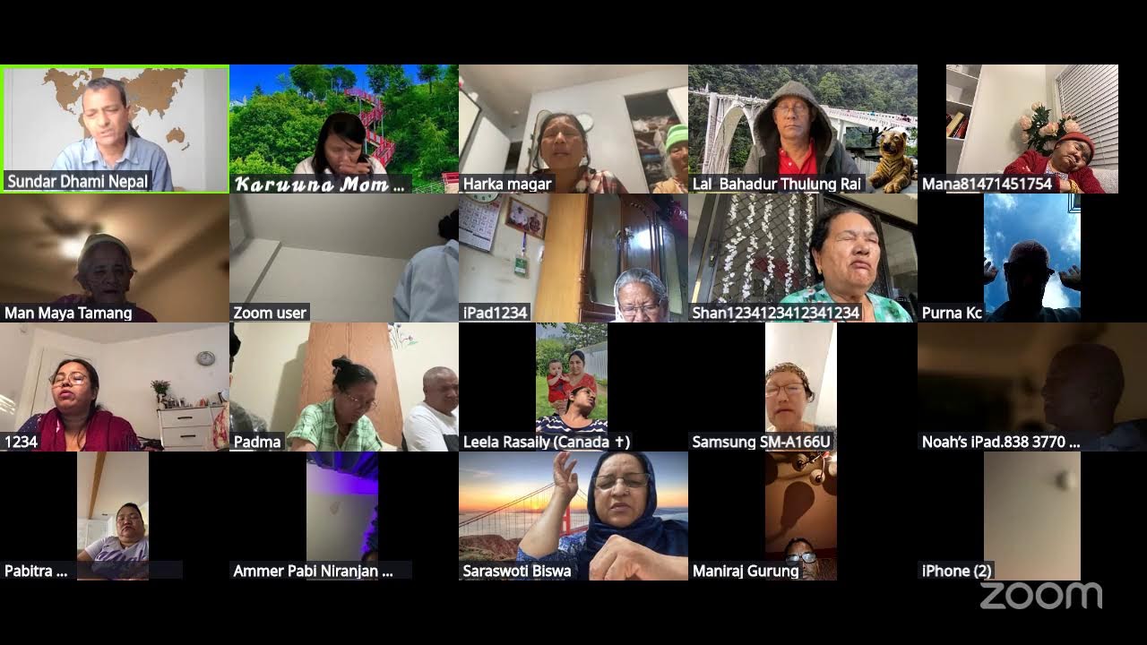 2020 Prayer Revival Movement Nepal Date: 7/5/2026 Speaker :Elder Paul Gurung