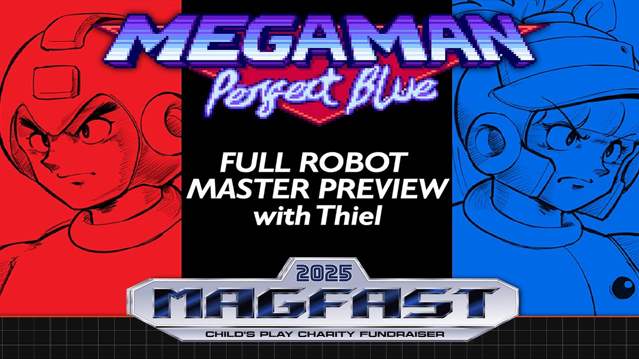 Mega Man: Perfect Blue with rrthiel & minimacro sound - magFAST 2025