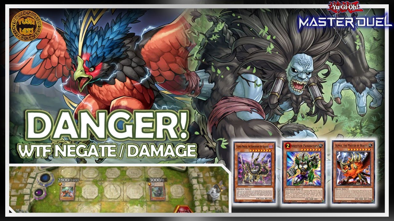 DANGER! Deck 2023 WTF: What Happen, Why Does it Get Damage? [Yu-gi-oh! MASTER DUEL]