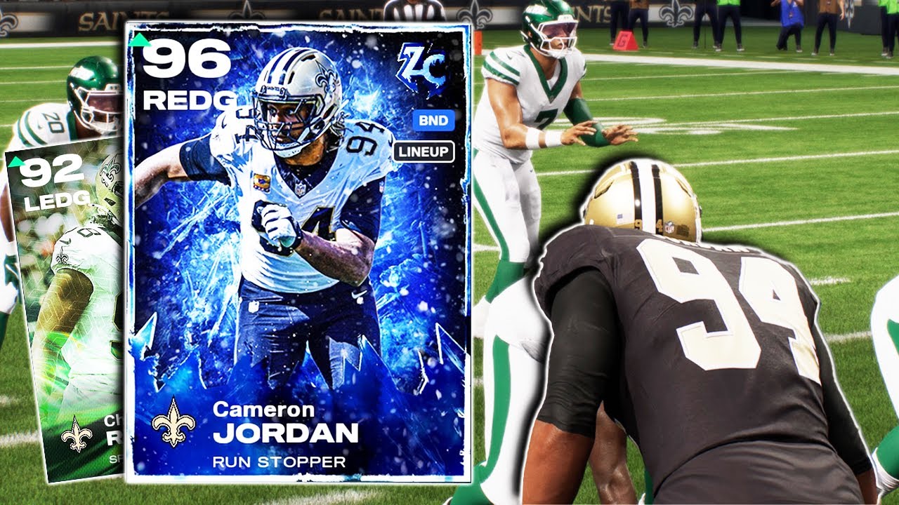 NEW 96 OVR CAMERON JORDAN IS DOMINANT 😤 | Saints Theme Team Gameplay &ndash; Madden 26 MUT