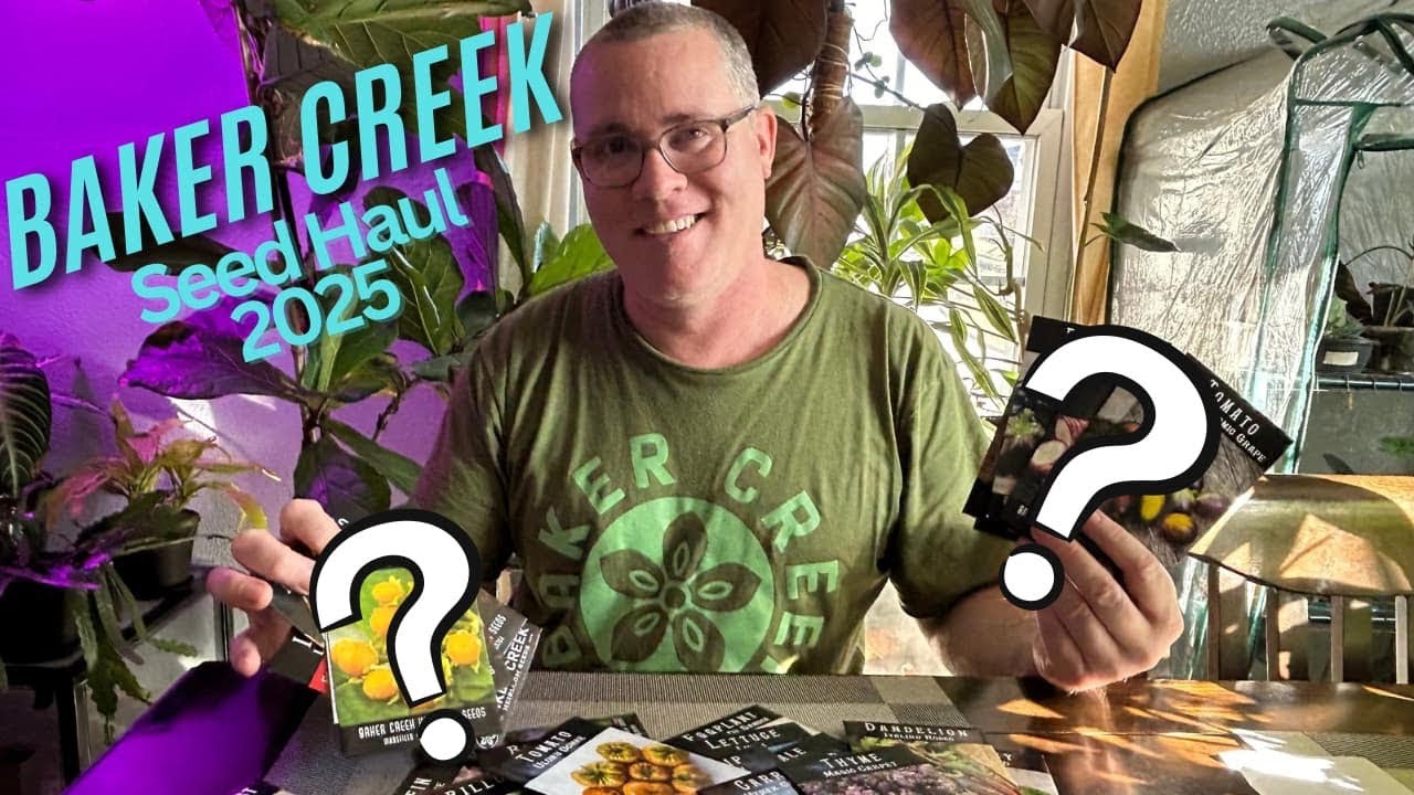 Insane Baker Creek Seed Haul 2025!!  Over 30 Varieties, LARGEST order Ever