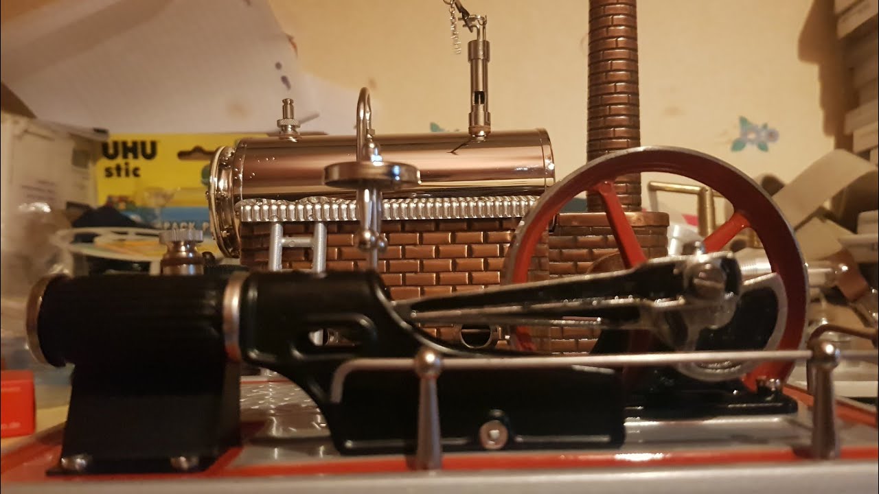 Wilesco D16 unboxing and first run