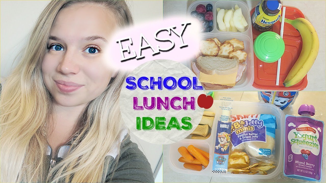WHAT'S IN MY KIDS LUNCH BOX! ~School Lunch Ideas~