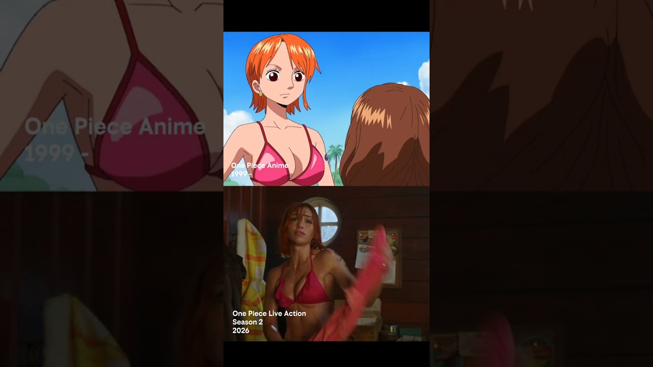 One Piece Anime vs. Live Action (2026) #anime #animation #onepiece #onepieceliveaction #eichirooda
