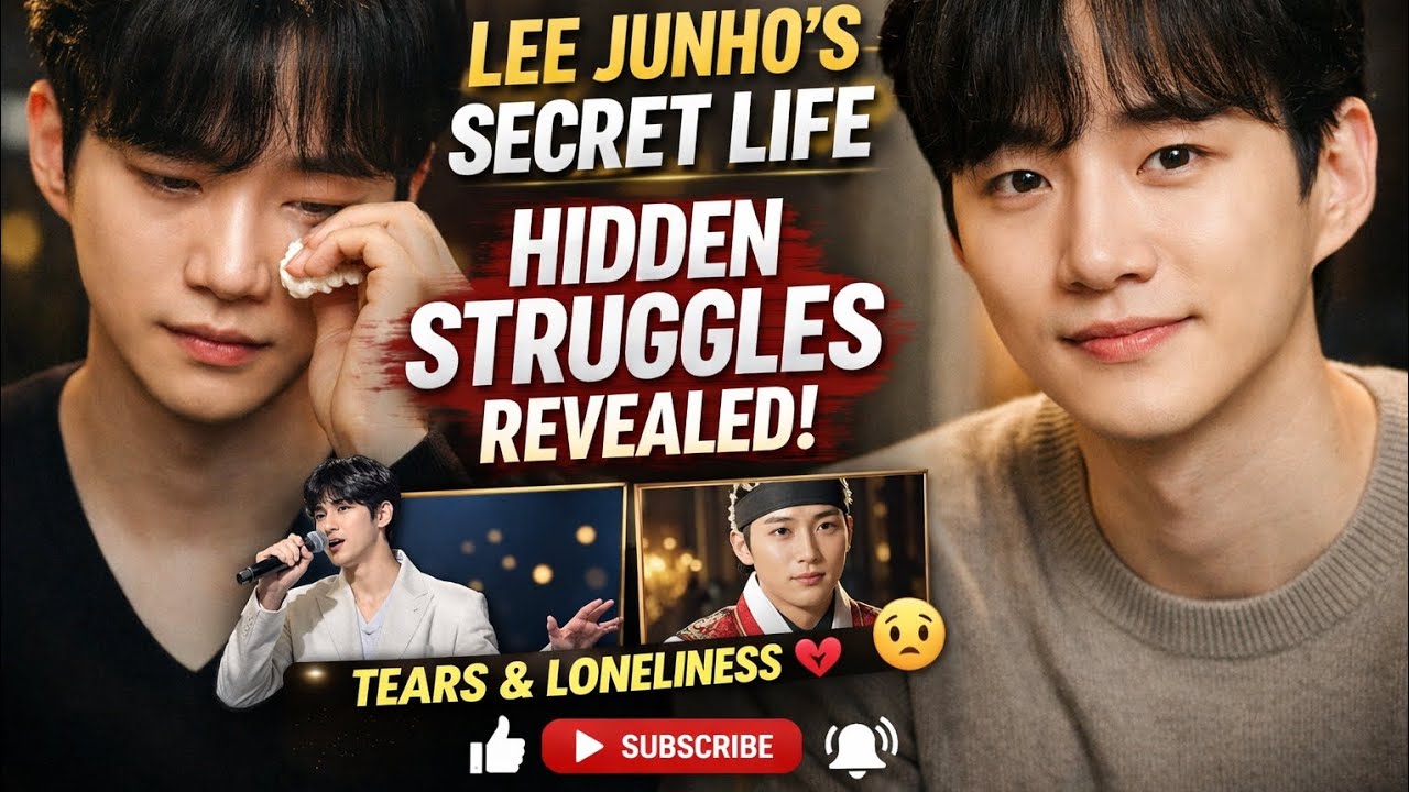 Fans in Tears 💛 Lee Junho Reveals His Secret Life & Hidden Struggles in Emotional Interview