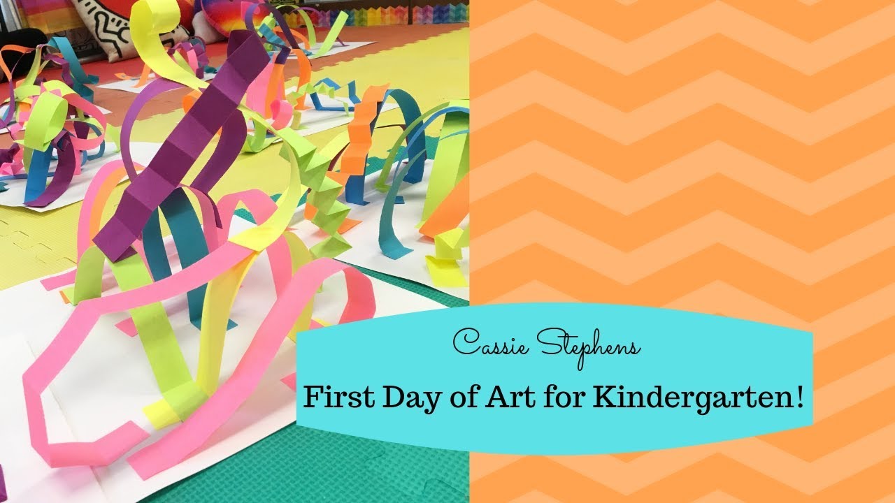 First Day of Art with Kindergarten 2019!