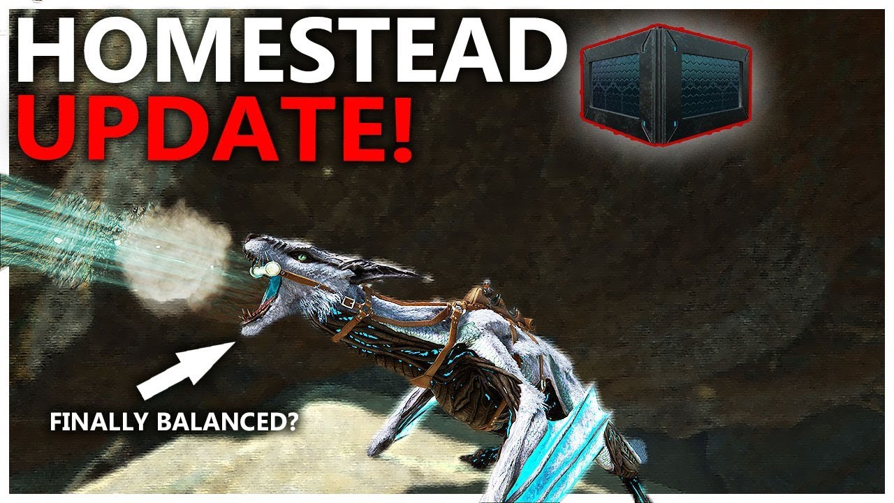 THIS UPDATE CHANGES EVERYTHING!! ARK HOMESTEAD PATCH!