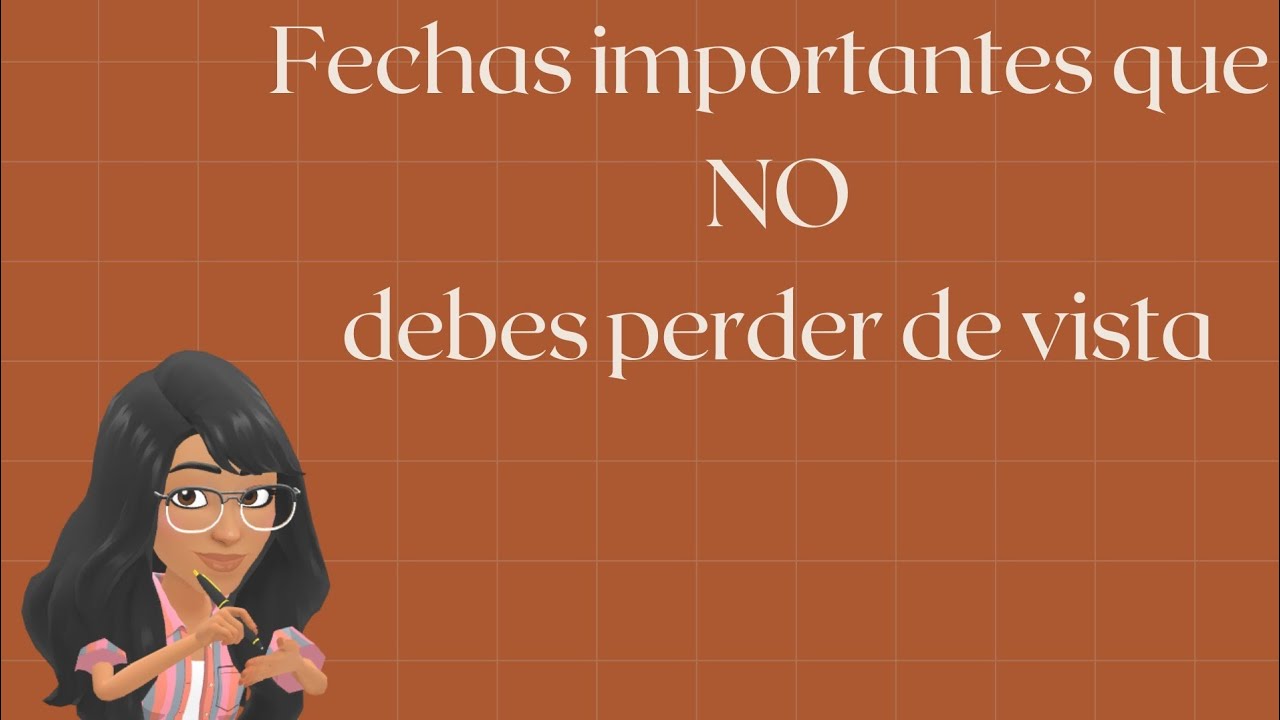 👀 #UNRC 2026 | Fechas importantes que NO debes perder de vista👀