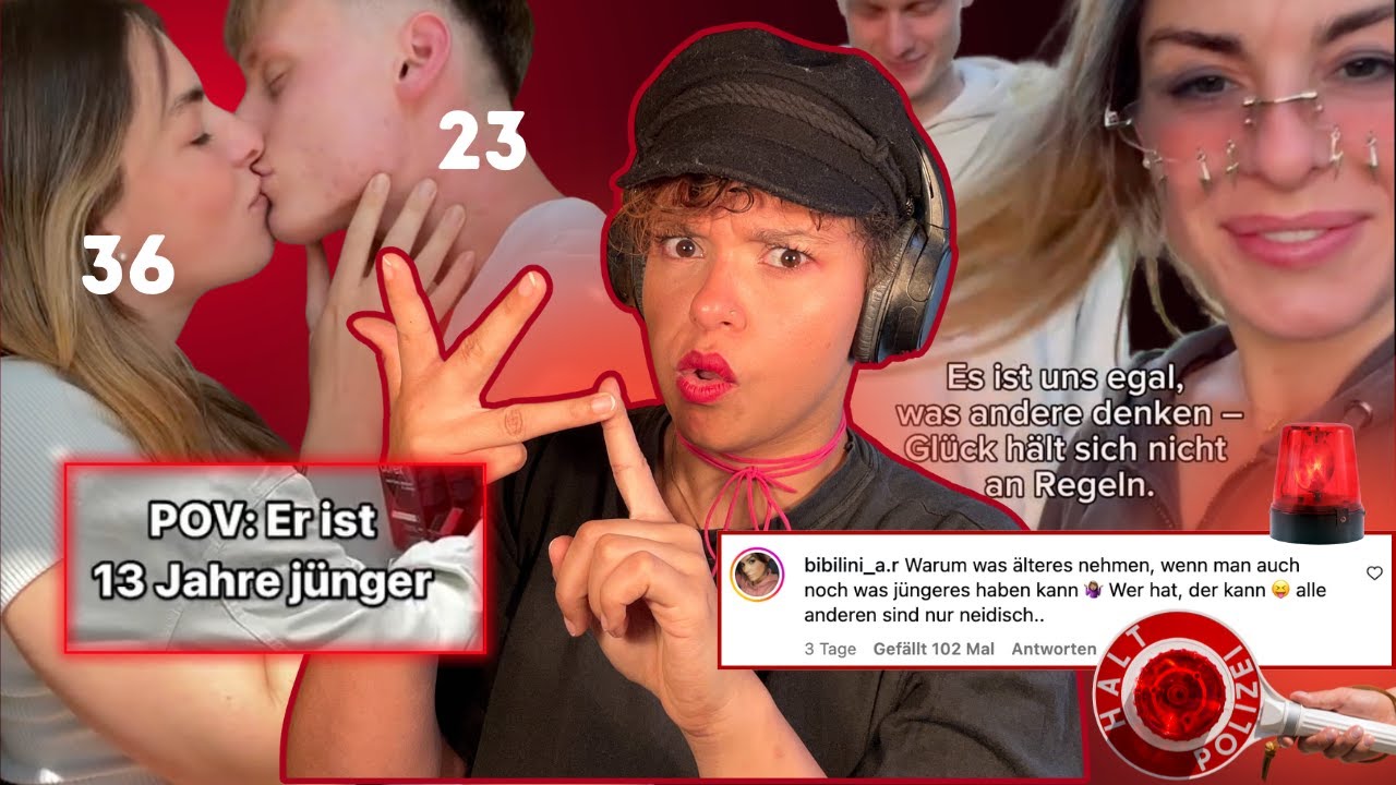 Doppelmoral Age Gap?? SIE ist 36 und ER 23?? 🤯