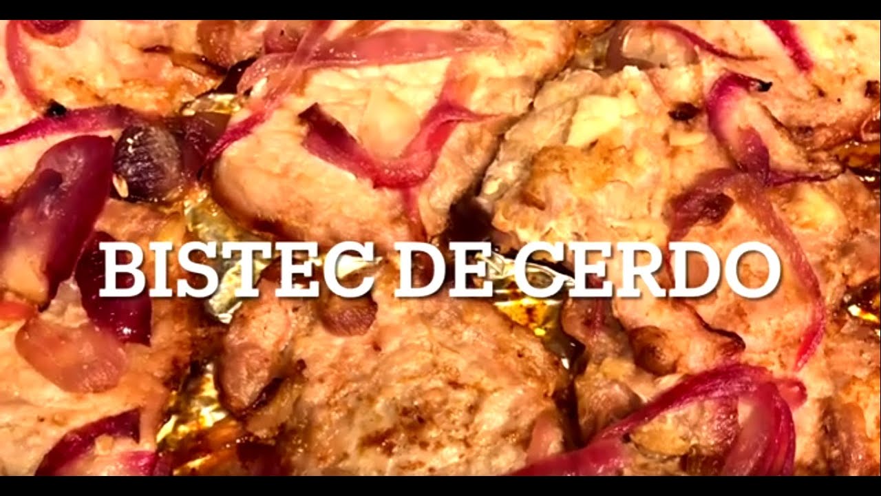 Bistec de cerdo, o bistec de puerco! La Cocina de Aya! Comida Cubana!