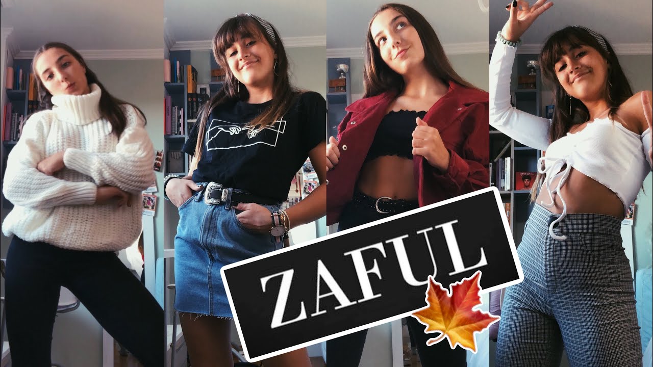 TRY-ON HAUL ZAFUL+ OUTFITS VUELTA A CLASE👗 || Aureliastars