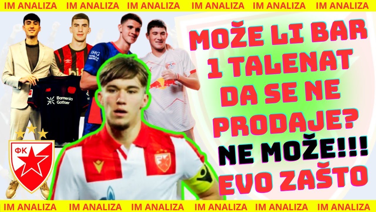 Zvezda je ovde NEMOĆNA! Ovo je ISTINA o rasprodaji talenata koja JAKO boli! #crvenazvezda #delije 