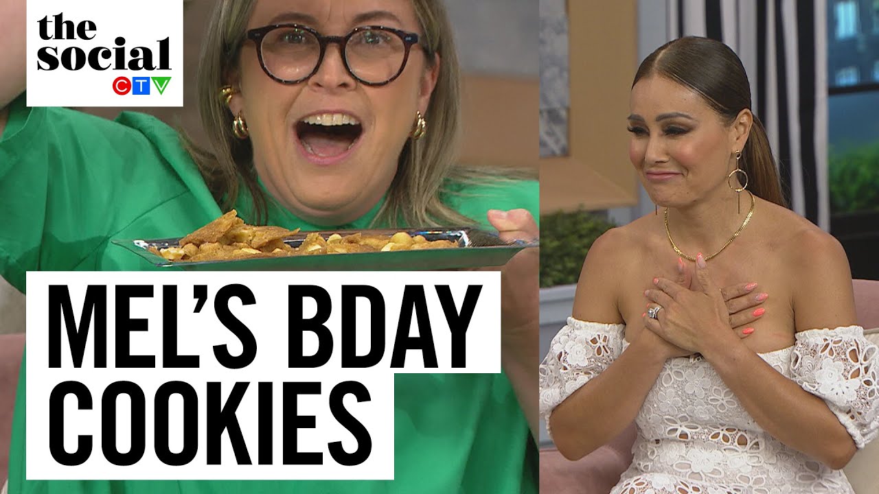 Kaftans in the Kitchen: Jess bakes Mel&rsquo;s favourite cookies | The Social