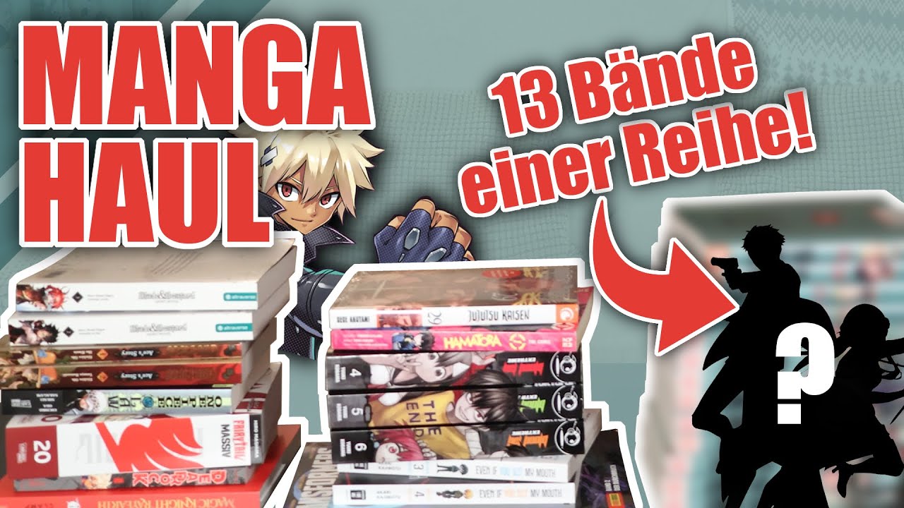 13 neue Bände einer Reihe! - Manga Haul Januar 💸