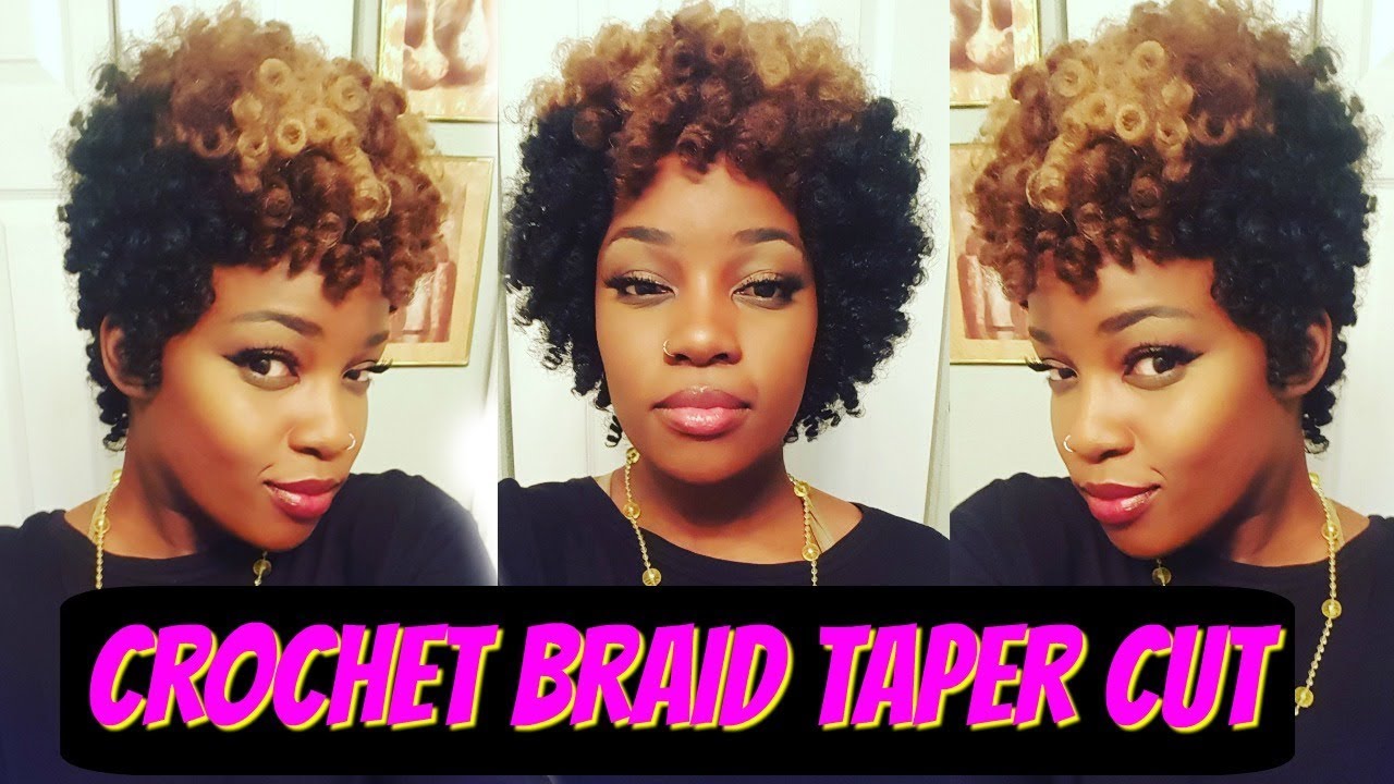 🔥MUST SEE! CURLFINITY CROCHET TAPER CUT STEP BY STEP