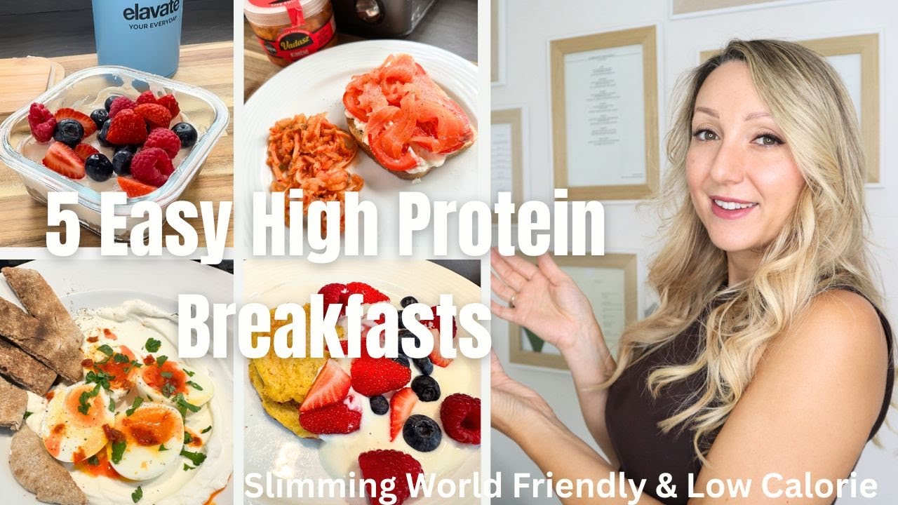 A week of breakfasts | Low Calorie, high protein & Slimming World Friendly
