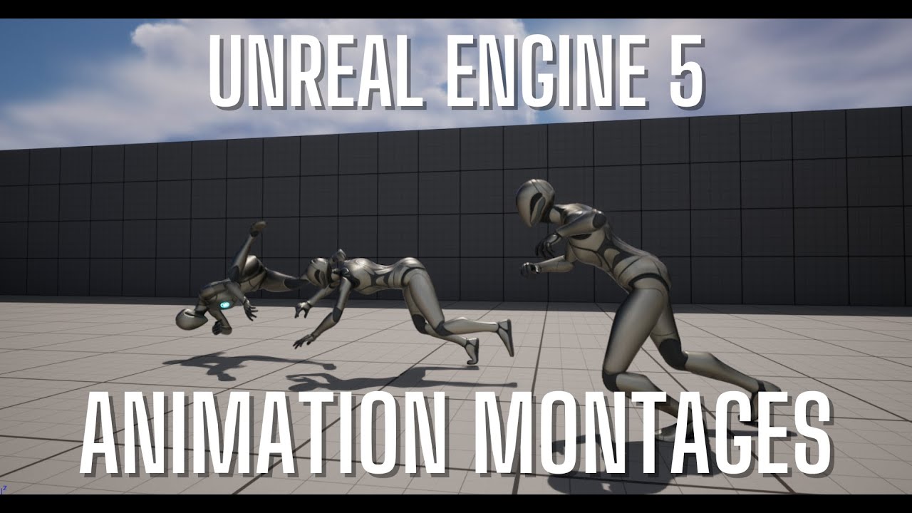 Unreal Engine 5 Tutorial - Animation Montages