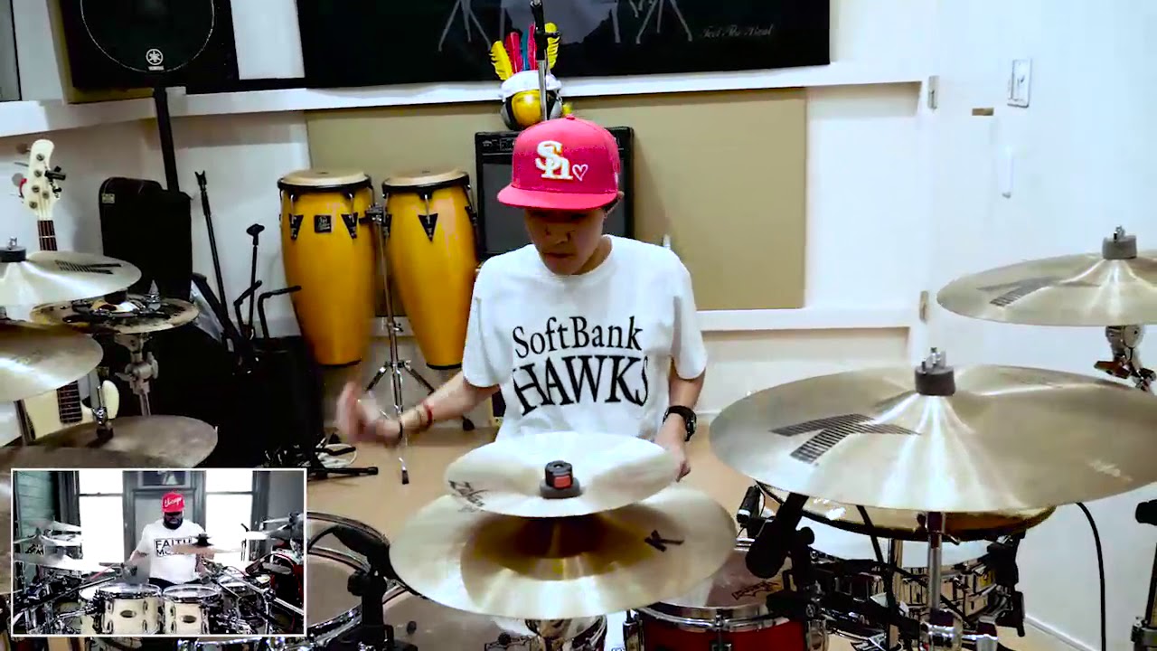 Calvin Rodgers-Free Indeed(DrumCover)/Drummer Tsuzumi/15years old