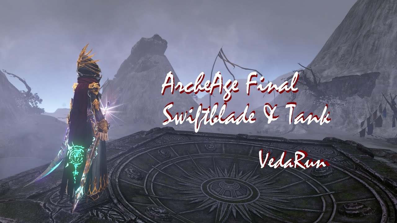 ArcheAge JP Final　Swiftblade/Tank（암투/검은 기사）
