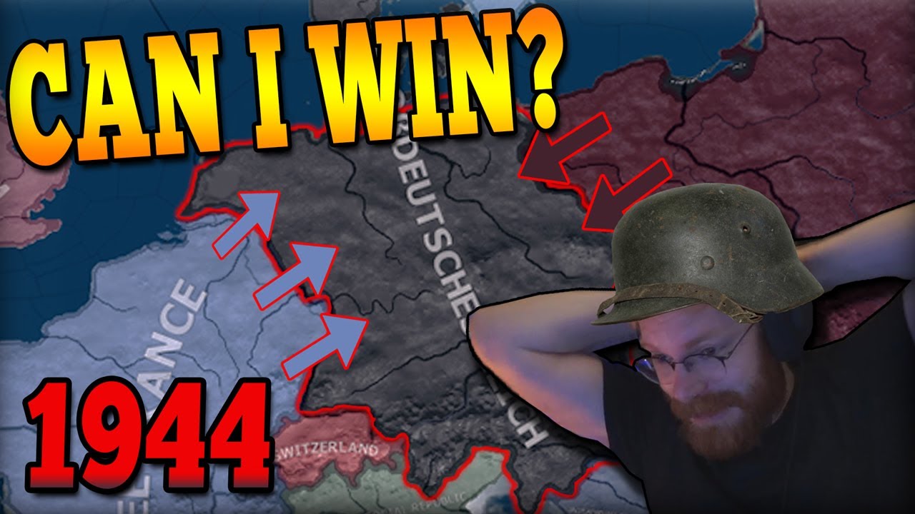 CAN I SAVE GERMANY IN 1944 ENDSIEG? BEST HOI4 PLAYER VS THE HARDEST HOI4 CHALLENGE! - Hearts of Iron