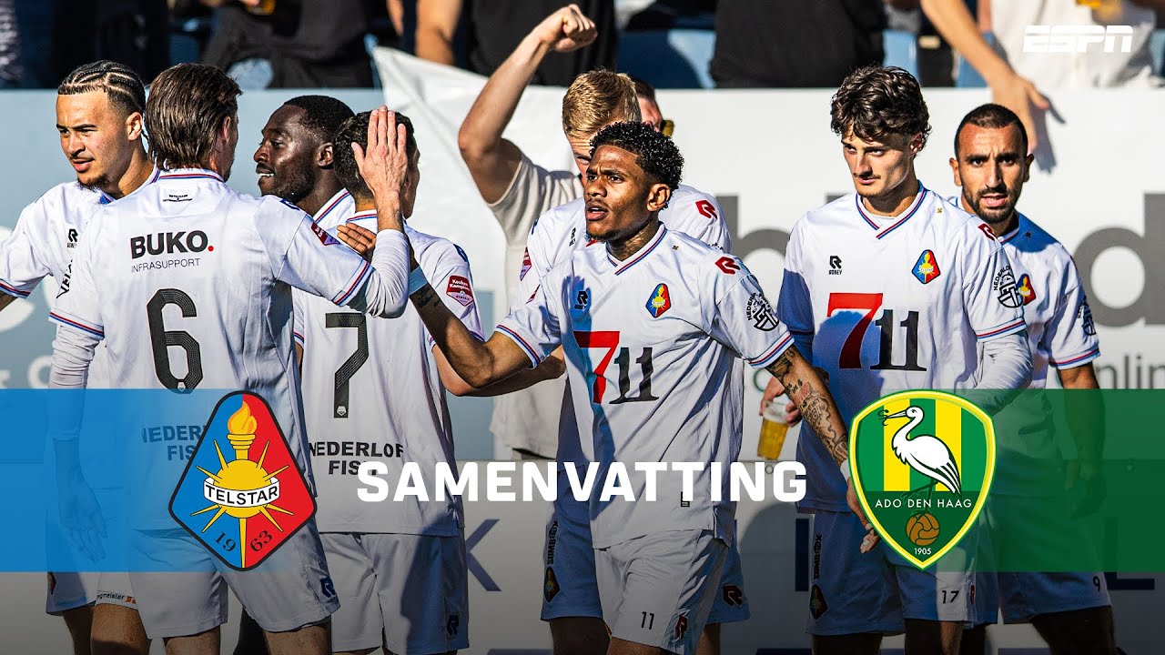 🎯 EL KACHATI rondt HEERLIJKE aanval KNAP af 👏 | Samenvatting Telstar - ADO Den Haag