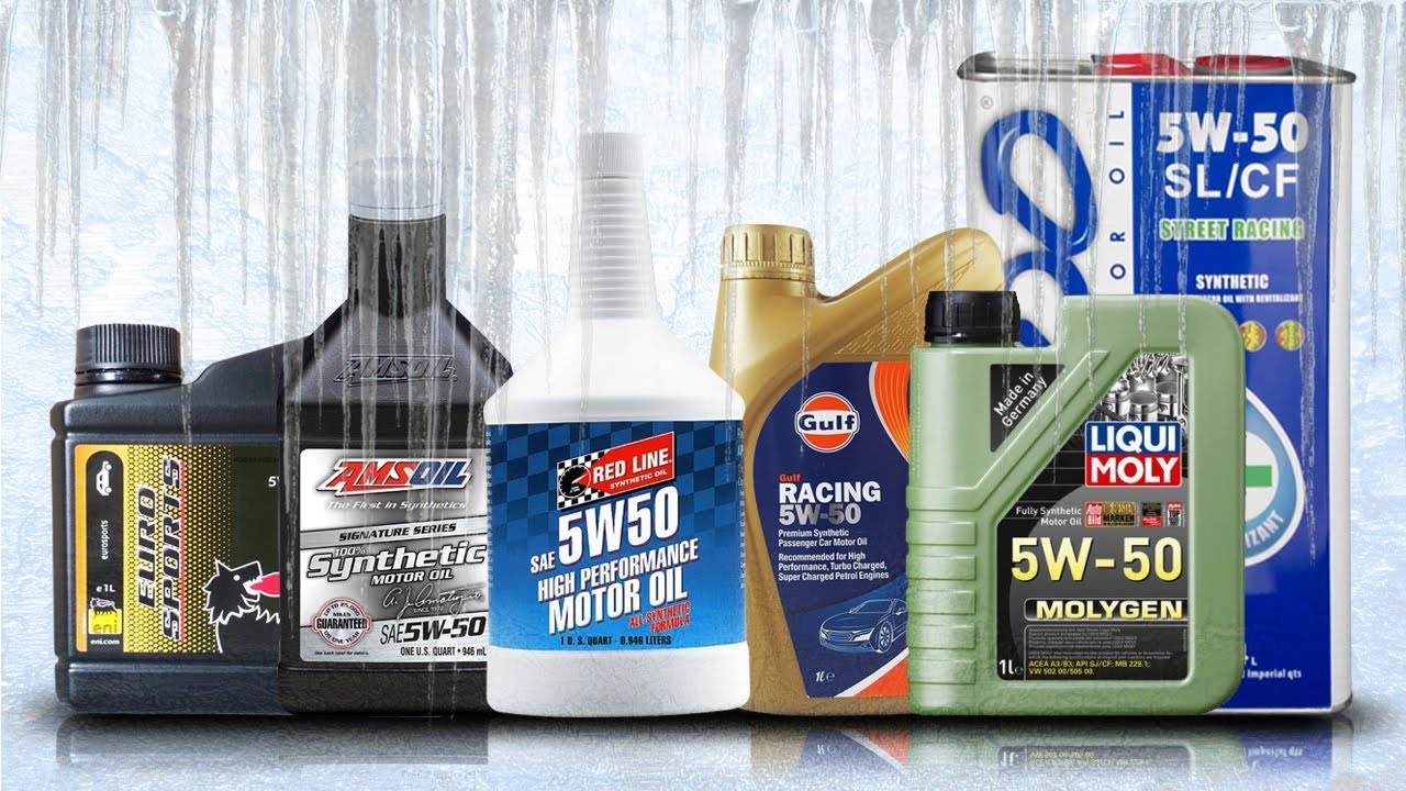 Olej 5W50 Test Zimna -30&deg;C Amsoil 5W50, Red Line 5W50, Liqui Moly 5W50, Xado 5W50
