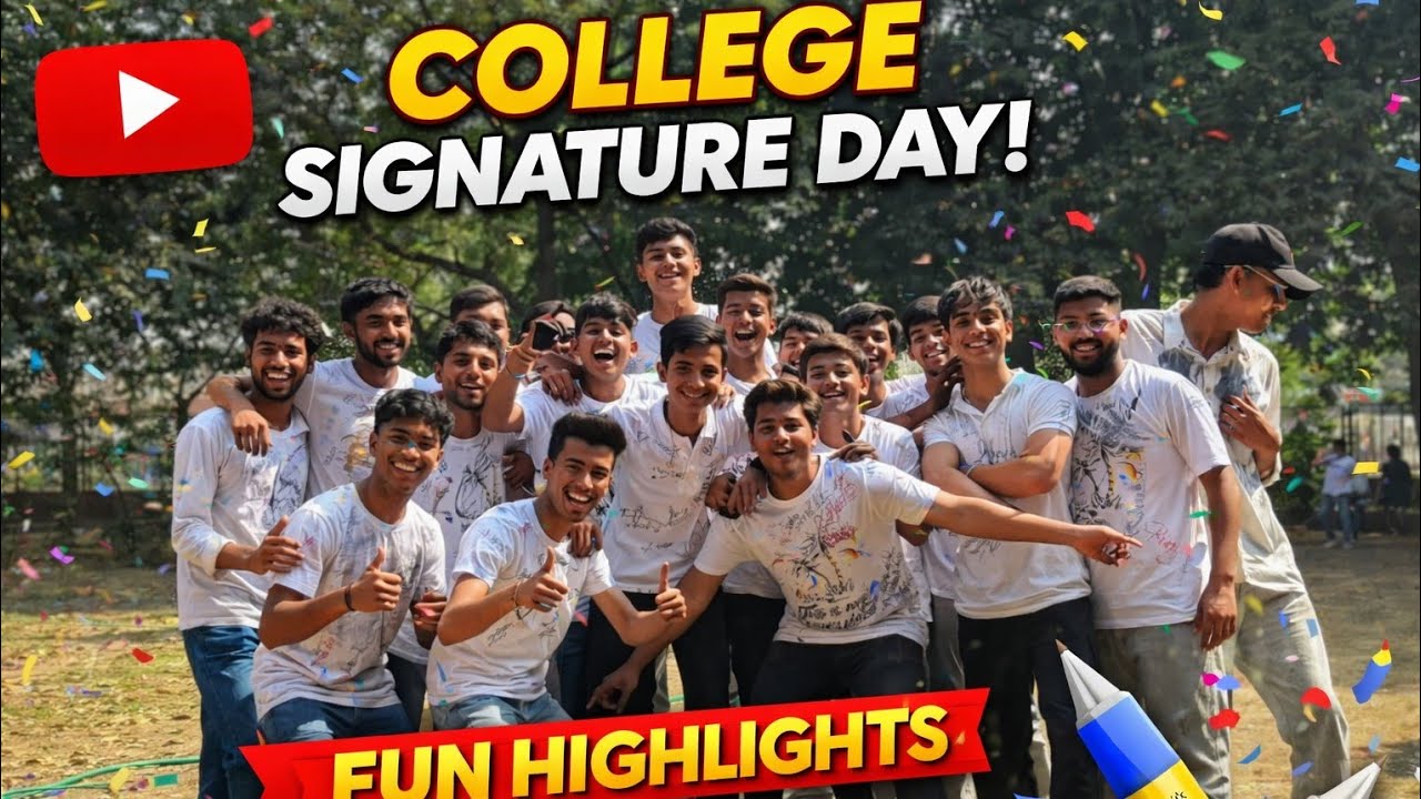 College signature day