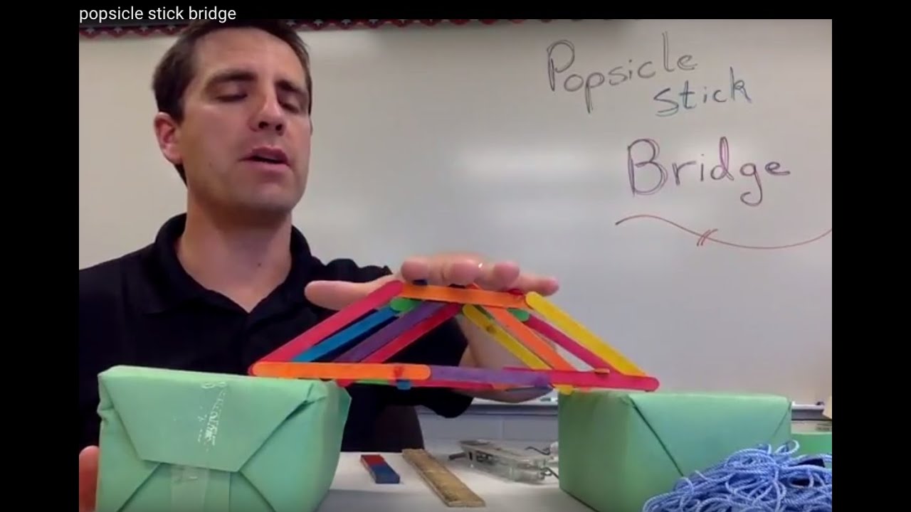 Popsicle Bridge (STEM Activity)