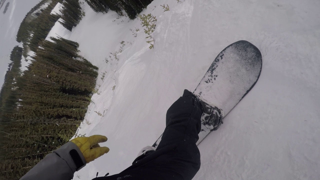 Snowboarding North America's Steepest Cut Run, 
