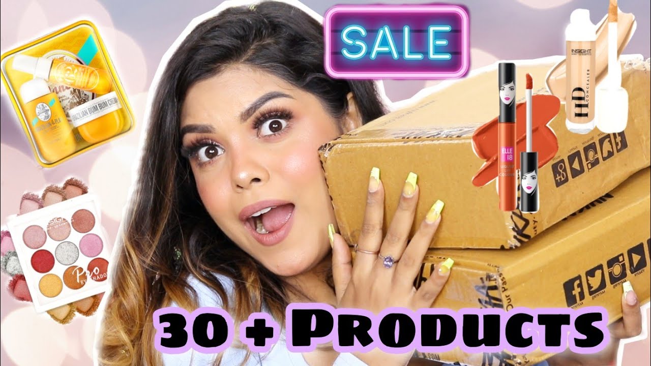 *HUGE*😱 NYKAA HOT PINK SALE HAUL | SOHINI CHANDA