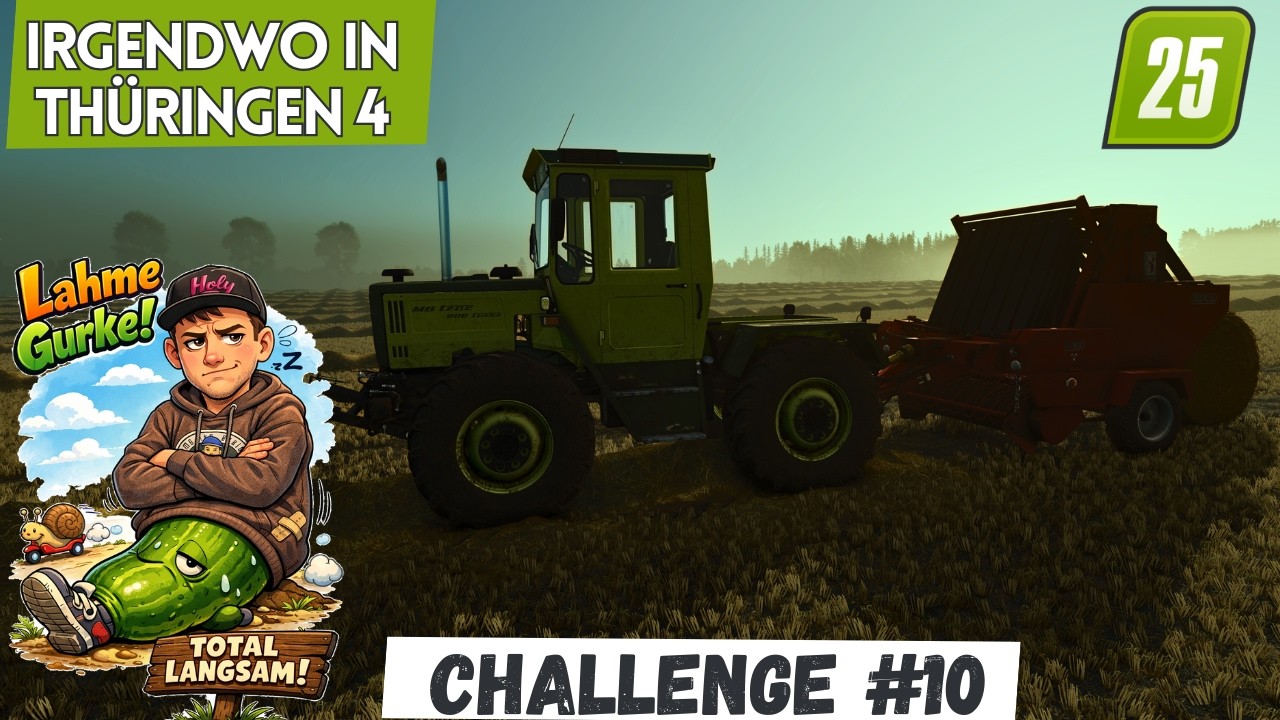 LS25 | Challenge | viel zu langsam... | #10| Irgendwo in Thüringen | #fs25 #ls25