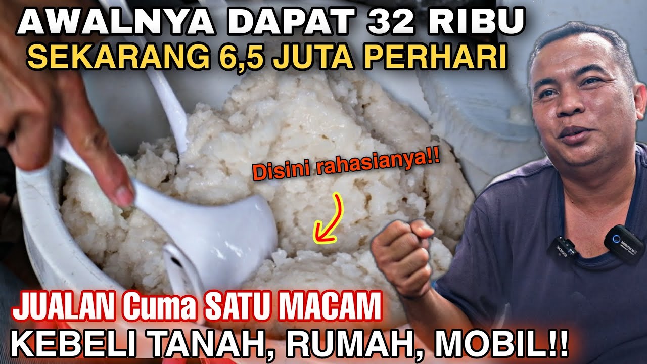 6,5 JUTA PERHARI!! DULU DIREMEHKAN JUALAN INI SEKARANG ANTRIAN DARI LUAR KOTA | IDE BISNIS 2022