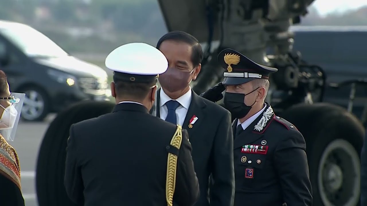 #G20RomeSummit - L’arrivo del Presidente dell'Indonesia