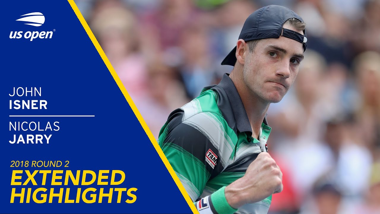 John Isner vs Nicolas Jarry Extended Highlights | 2018 US Open Round 2
