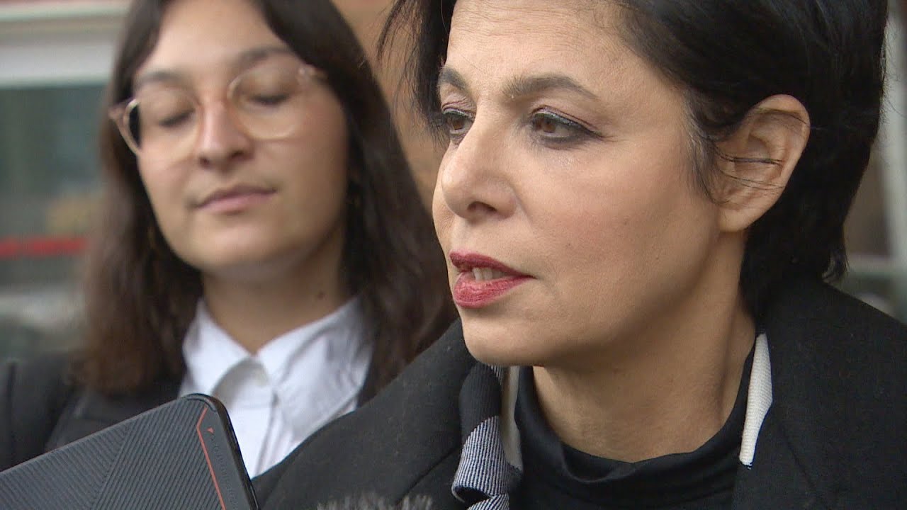 Marie Henein, lawyer for Dawn Walker speaks outside of court in Saskatoon