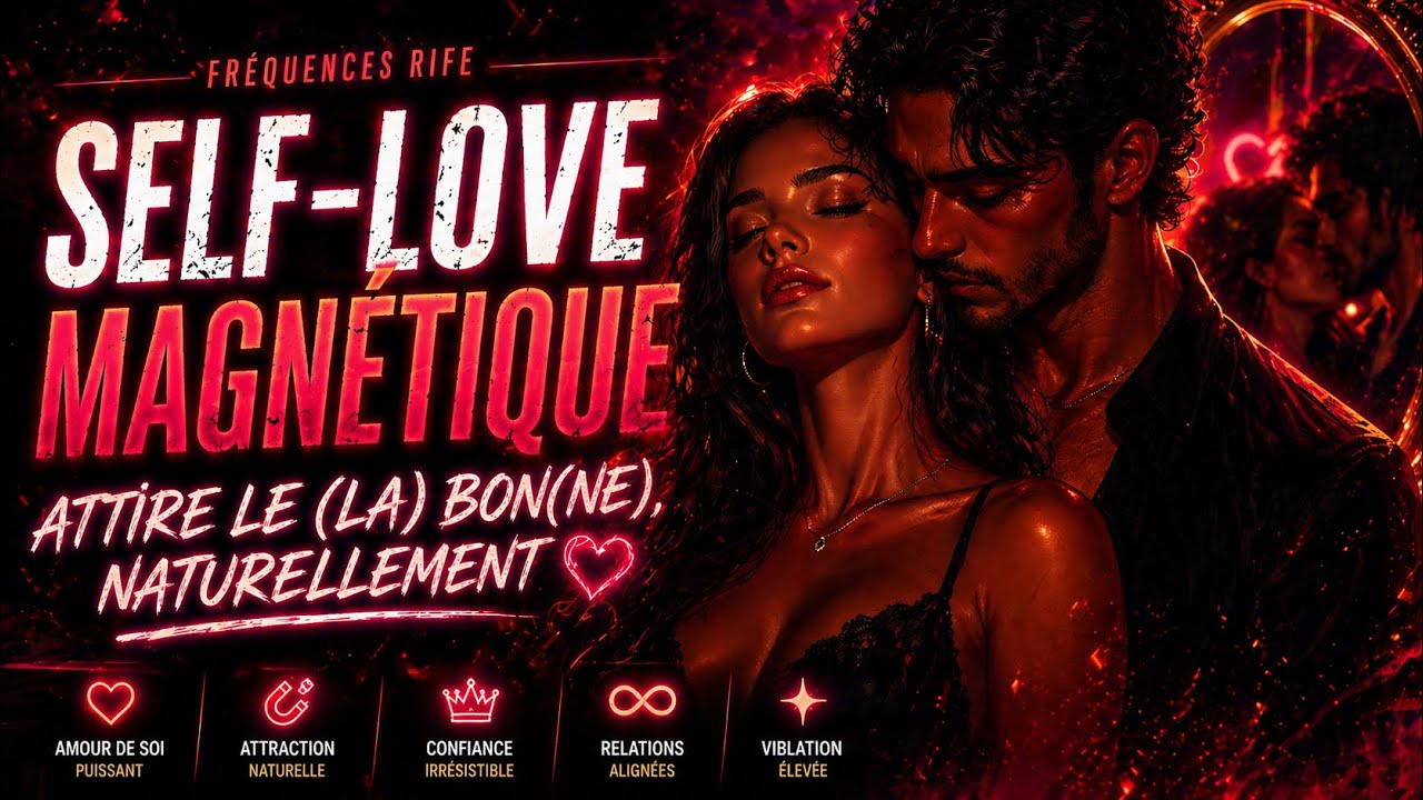 Manifeste l’amour ❤️ Self-love magnétique – Fréquences Rife (hommes et femmes)