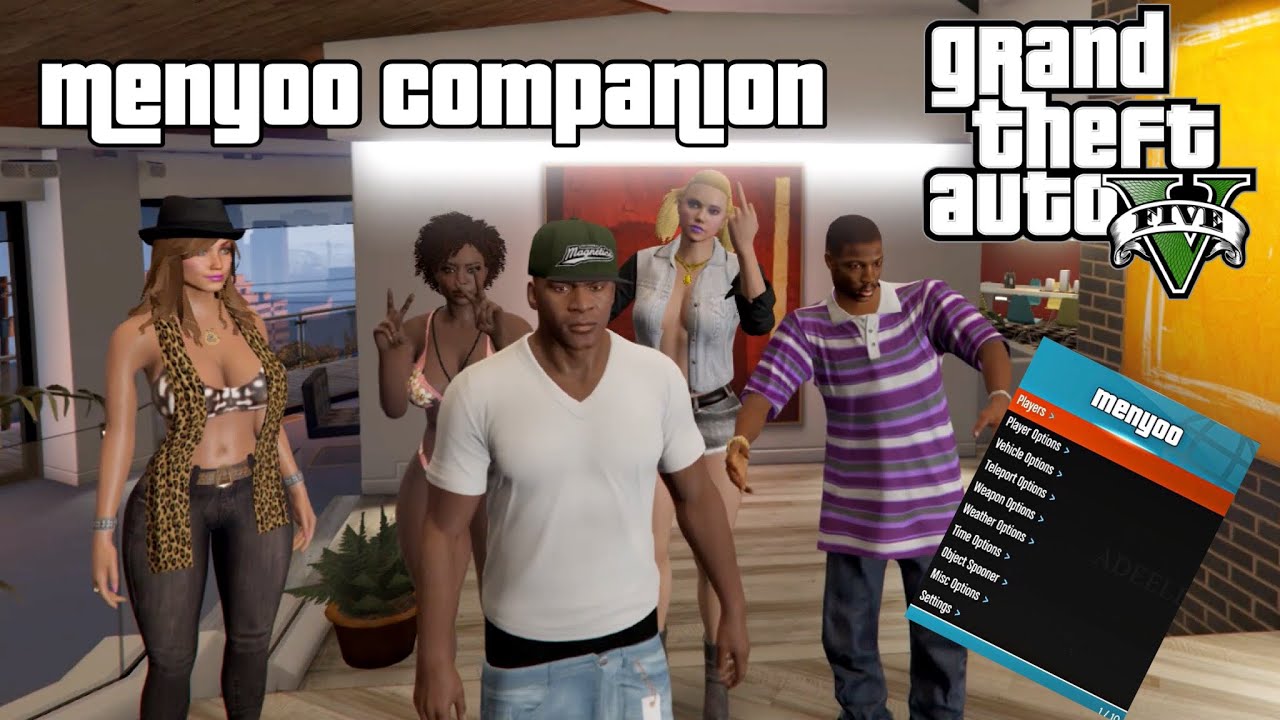 GTA 5 How To Make NPCs follow you (Companion) MENYOO