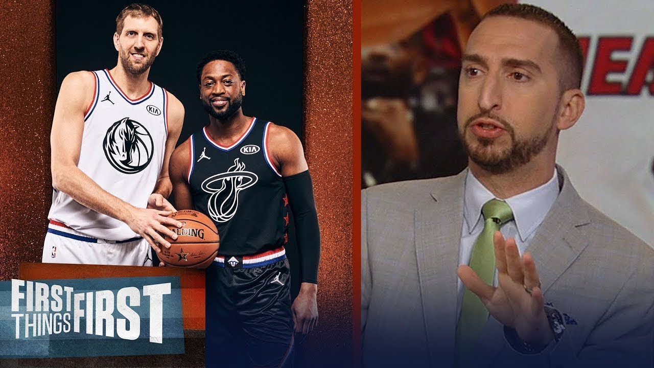 Nick and Cris reflect on Dirk Nowitzki & Dwyane Wade's legacies | NBA | FIRST THINGS FIRST