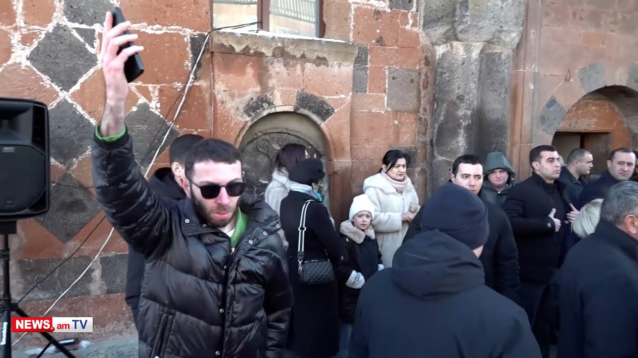 «Նոլդու Փաշինյան». թալինցի երիտասարդի ակցիան Փաշինյանի գալու ժամանակ