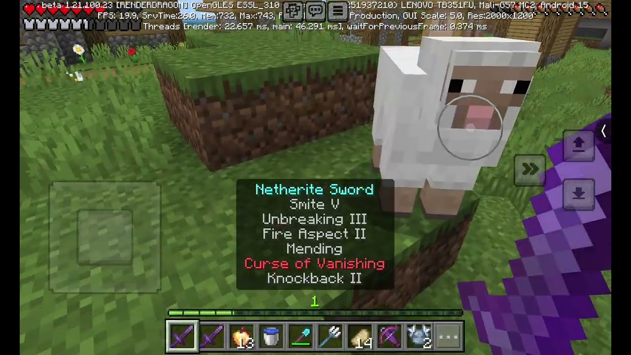I am playing Minecraft but I break Gravel drop op items