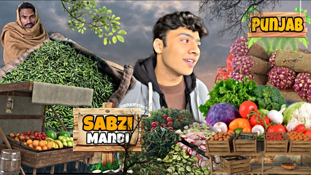 BIGGEST SABZI MANDI IN PUNJAB PAKISTAN - BADAMI BAGH SABZI MANDI - PART 2