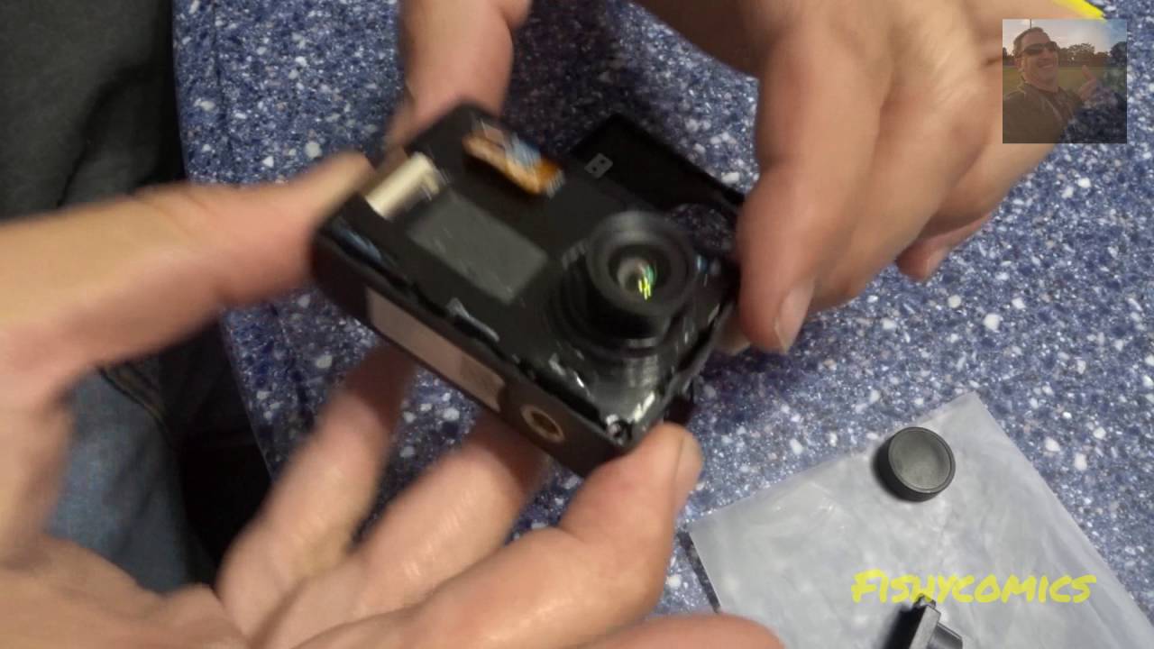 Yi 2 4K action camera Lens Swap