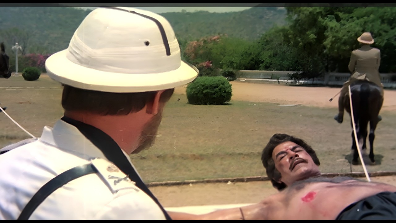 कैदी आजाद सिंघ को अंग्रेजो ने दी ऐसी सजा | Amitabh Bachchan Amrita Singh Nirupa Roy | Action Hit