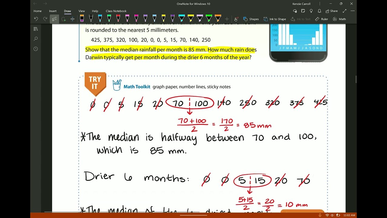 Lesson 31: Session 2 - Develop Choosing Measures of Center and Variability