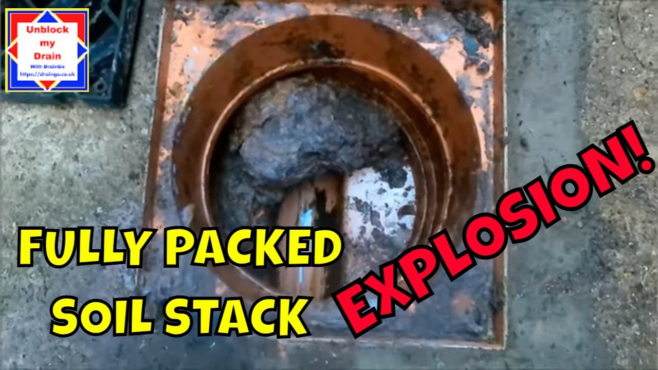 Fully Packed Soil Stack | Explosion