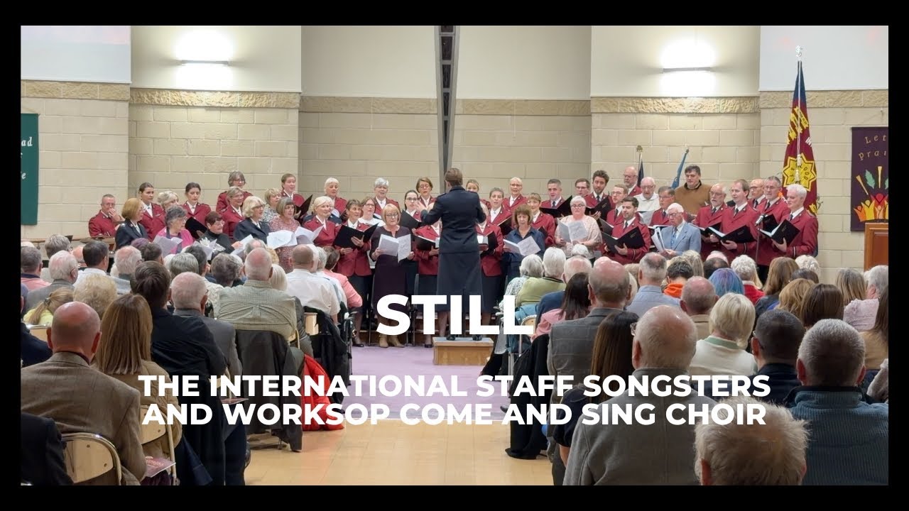Still - the ISS and the Come and Sing Choir at Worksop